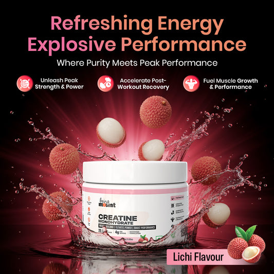 BeingMount Creatine Litchi Flavour