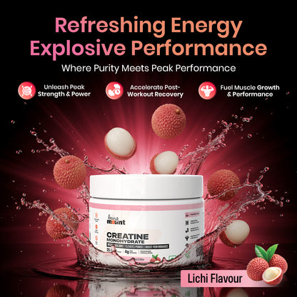 BeingMount Creatine Litchi Flavour