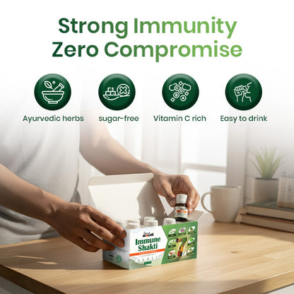 BeingMount Immune Shakti Ayurvedic Immunity Booster Shots Pack of 7 (20 ml Each)