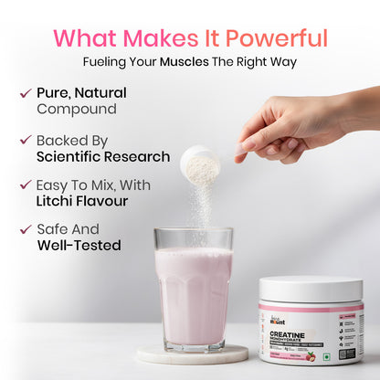 BeingMount Creatine Litchi Flavour