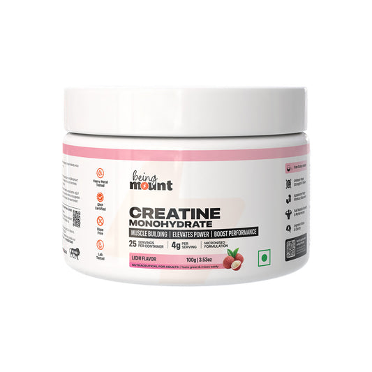 BeingMount Creatine Litchi Flavour