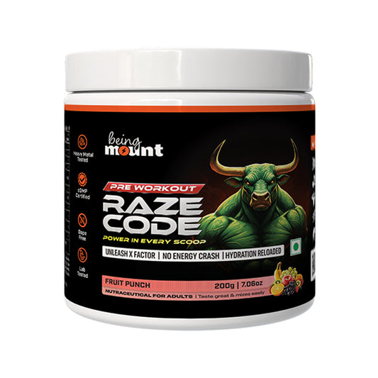 BeingMount Preworkout Fruit Punch