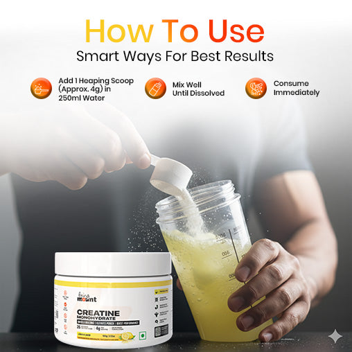 BeingMount Creatine Lemon Flavour