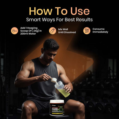 BeingMount Preworkout Masala Lemonade