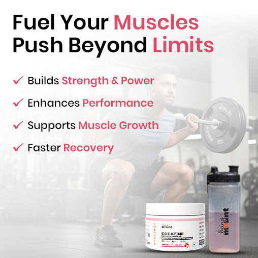 BeingMount Micronized Creatine Monohydrate – 100 g | 25 Servings for Strength & Power