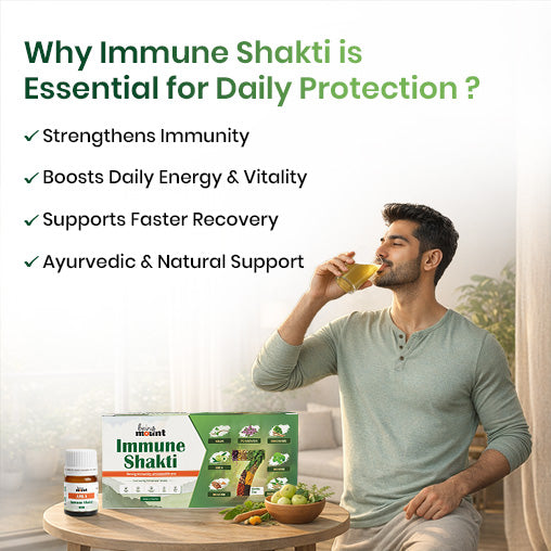 BeingMount Immune Shakti Ayurvedic Immunity Booster Shots Pack of 7 (20 ml Each)